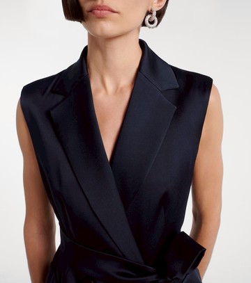 Max Mara Afgano belted satin jacket