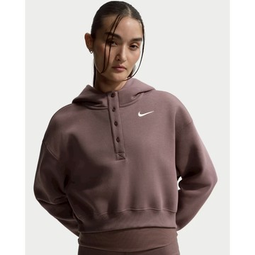 【NIKE】 AS W NSW PHNX FLC OS CRP HNLY 短版帽T 女 休閒 IF0259-502