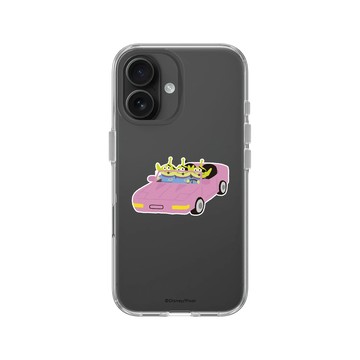 iPhone 16 Clear Case（相機按鈕） 透明 - 迪士尼-玩具總動員 Toy Story - 三眼怪兜風