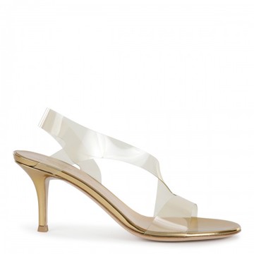 Gianvito Rossi - Gold-tone Leather Metropolis Pumps 36