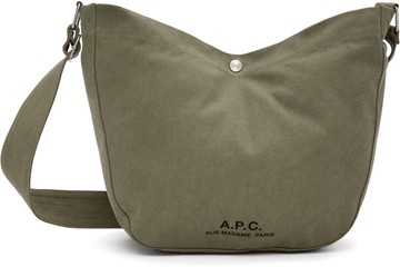 A. P.C. 卡其色 Journal 斜挎包