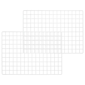 多用途網片置物架 鋼材 免組裝  白色  1組
