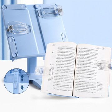 joeki升降款閱讀書架 桌面兩用 閱讀書架 兒童書架 閱讀書架 讀書架 wj0237