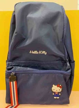 【震撼精品百貨】Hello Kitty 凱蒂貓~三麗鷗 KITTY後背包-簡單*13307