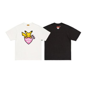 Human Made x Pokemon 寶可夢 黑/白粉 原宿限定 XX30TE004