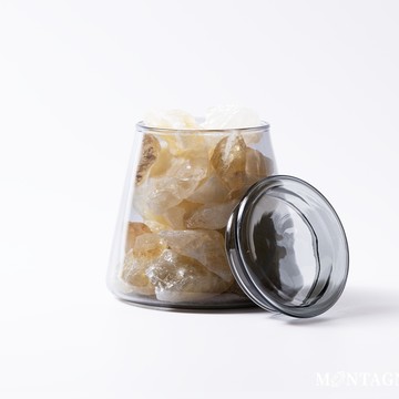【Montagne｜免運】黃水晶｜富士山晶礦杯