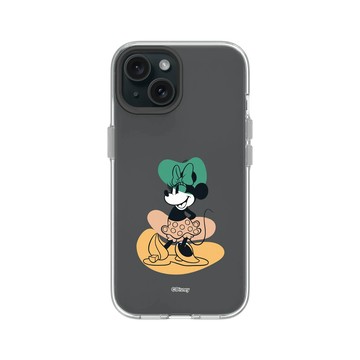 iPhone 15 Clear 透明 - 迪士尼-米奇 Mickey - 米妮 - 裝扮漂亮
