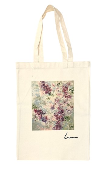 ART BAG 藝術家抽象畫帆布包-繁華荏苒