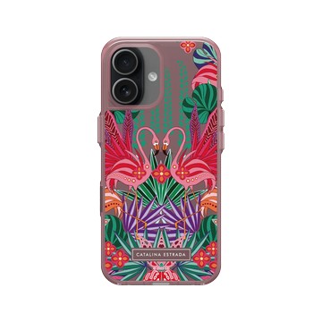 iPhone 17 Clear (相機按鈕) 晶醺玫 - Catalina Estrada - Flamingo