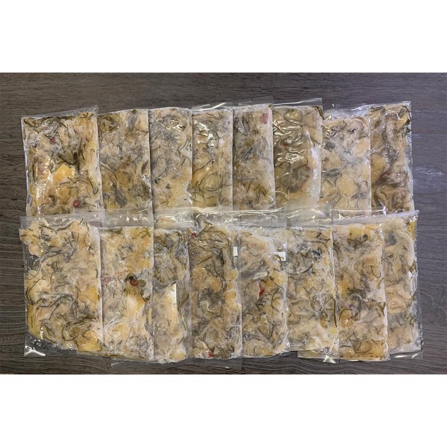 北海道郷土料理 白醤油小分け松前漬け 130g×16 