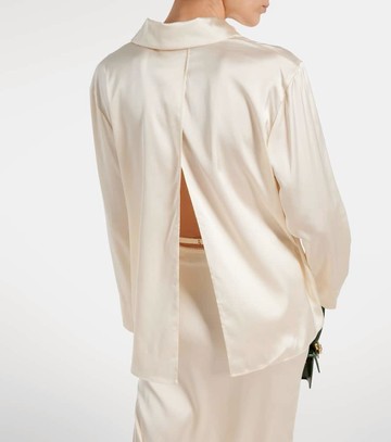 Jacquemus La Chemise Notte satin top