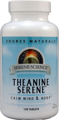 Source Naturals Serene Science Theanine Serene 120 Tablets