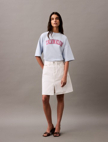 Calvin Klein 經典標準寬鬆棒球風 T 恤