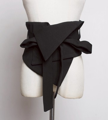 束腰綁帶/寬腰帶 外穿腰封綁帶束腰女夏季裝飾寬腰帶襯衫裙裙子配飾布料帶黑色腰封『XY33723』