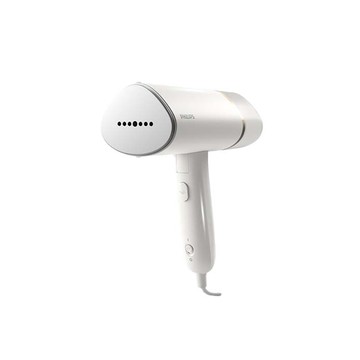 贈洗衣袋【Philips 飛利浦】手持式蒸氣掛燙機 白金 STH3020