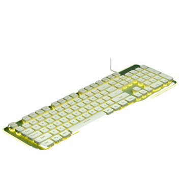 有線發光靜音高顏值鍵盤機械手感背光游戲辦公打字臺式筆記本電腦【北歐家居生活】