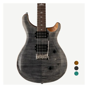 PRS SE Custom 24 (2024) 雙雙 小搖座 木炭黑 Charcoal 玫瑰木指板 電吉他