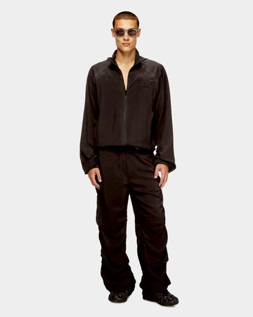 DIESEL 抓皺寬版長褲 - 46