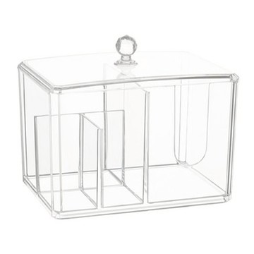 VITAHALO 化妝棉收納盒  1個  透明色