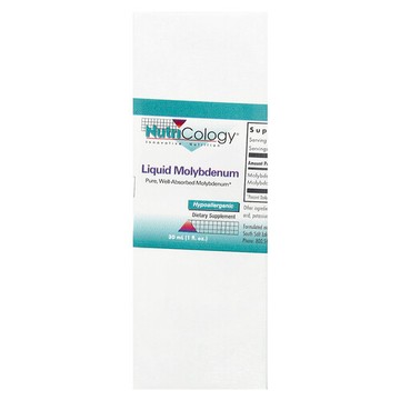 Nutricology, 液體鉬，1盎司 （30毫升）