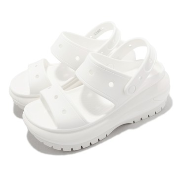 [ACS] Crocs 涼鞋 Classic Mega Crush Sandal 男鞋 女鞋 白 光輪涼鞋 超厚底 卡駱馳 207989100
