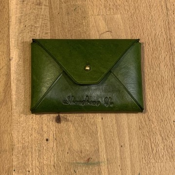 純手工製作手工皮革名片夾 免費印字