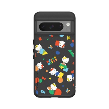 Pixel 8 Pro SolidSuit 黑 - 三麗鷗-Hello Kitty - 堆積木時間-印花款