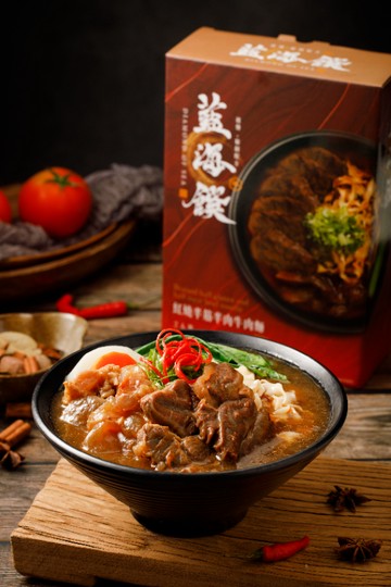 藍海饌 紅燒半筋半肉麵(2入裝)