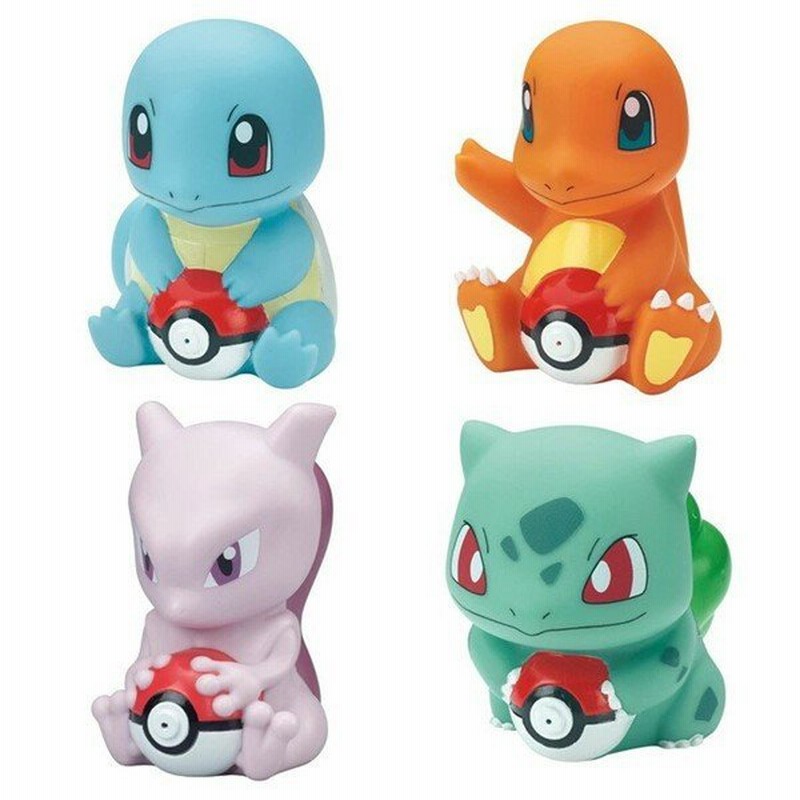 送料無料 ぷくぷくフレンズ ポケモン ポケットモンスター ヒトカゲ ゼニガメ フシギダネ ミュウツー ４点セット 通販 Lineポイント最大0 5 Get Lineショッピング
