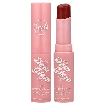 J.Cat Beauty, Dew Glow，脣部保濕液，DLB102 Drizzle Sprinkle，0.12 盎司（3.4 克）