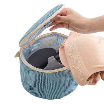 日本SP SAUCE第4代立體造型粗細三層內衣洗衣網(直徑約16.5公分x高15公分)