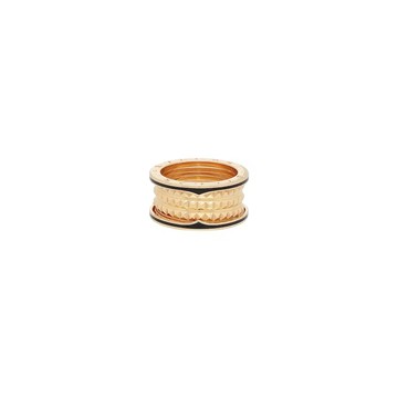 #61 BVLGARI B.ZERO1 ROCK 四環戒指彈簧戒指/ 18K金 / 鑽石 / 357969