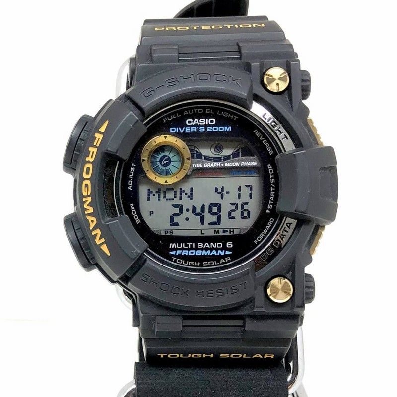 G-SHOCK ジーショック CASIO カシオ 腕時計 GWF-1000G-1 フロッグマン FROGMAN 電波ソーラー スクリューバッグ  デジタル 【IT4TD6KK8437】 | LINEブランドカタログ