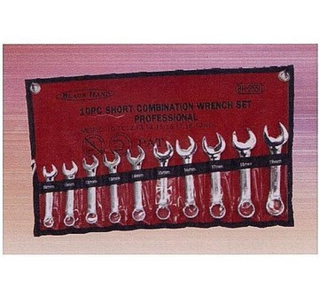 黑手牌 迷你型 梅開板手組 BH-2550 10-19mm 9入 梅開板手 梅花板手 梅花棘輪板手 棘輪板手 梅開扳手