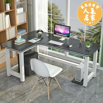 轉角桌 電腦桌 書桌 辦公桌 簡約現代轉角家用電腦桌台式拐角大書桌L型辦公桌簡易學生寫字桌