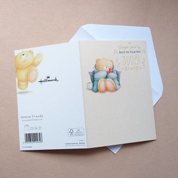 要快快好起來哦【Hallmark-ForeverFriends卡片 康復慰問】