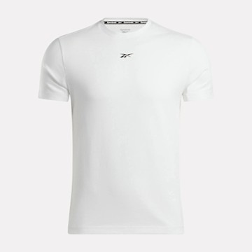Reebok Athlete Tee [100215062] 男 T恤 運動上衣 休閒短袖 白 亞版
