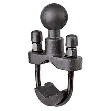 機車裸管 U形球頭 直徑25mm  黑色  不適用