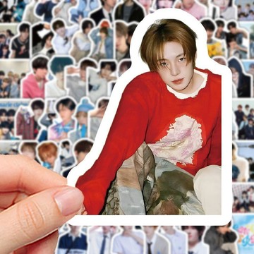 人氣新品💕️韓國️nct wish 周邊 貼紙 206張男團Nct wish貼紙 ins高顏值偶像周邊 帥照diy桌面