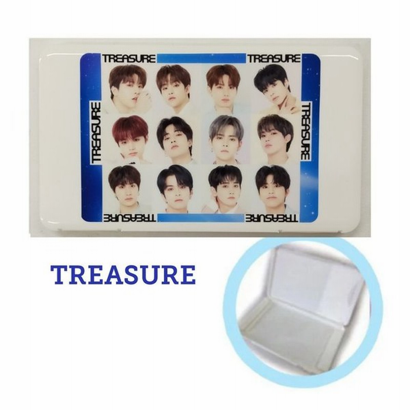 Treasure トレジャー 写真付き マスクケース 小物入れ チケットホルダー 韓流 グッズ Bk065 0 通販 Lineポイント最大get Lineショッピング