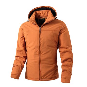 沖鋒衣男款加絨加厚外套男秋冬款防風防水夾克跨境出口男士外套冬