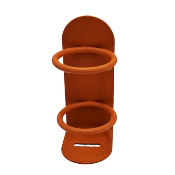 modern-twist 橢圓圖案基底 電動牙刷收納架  橘色  1組