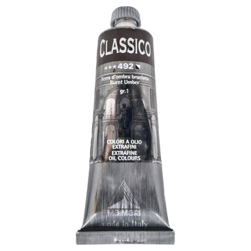 MaIMeRI 美利 經典油畫顏料 MA-306492 492 熟褐色(BURNT UMBER)  60ml  1色