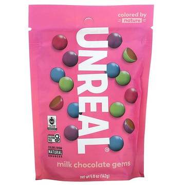 Unreal, 牛奶巧克力寶石糖，5 盎司（142 克）