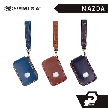 HEMIGA 馬自達鑰匙套 真皮手工 mazda 鑰匙包 cx-5 馬3 cx-30 鑰匙皮套  cx5 汽車鑰匙