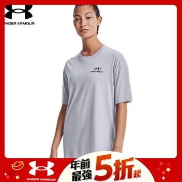 【UNDER ARMOUR】UA 女 Oversized Graphic 短T-Shirt-優惠商品