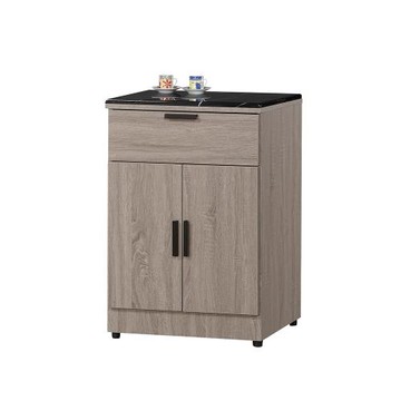 【唯熙傢俱】博拉特灰橡色2尺石面餐櫃