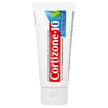 Cortizone 10, 舒緩蘆薈瘙癢緩解霜，特強型，2 盎司（56 克）