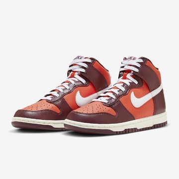 【NIKE】W NIKE DUNK HIGH 女鞋 休閒鞋 紅橘-FJ2263600