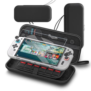 適用任天堂Switch2便攜包包Switch2硅膠套Switch2鋼化膜保護套